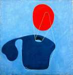 Meret Oppenheim - Red Head, Blue Body